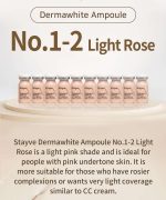 Stayve Dermawhite BB Glow Ampoule No.1-2 Light Rose