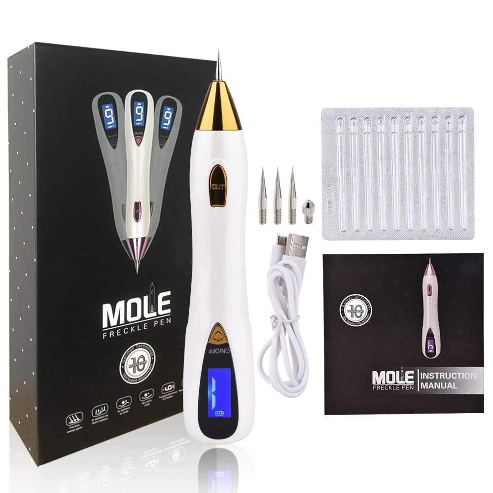 Plasma Pen LED Lighting Laser Tattoo Mole Removal Machine Face Care Skin  Tag Removal Freckle Wart Dark Spot Remover » Trulife Aesthetic 1